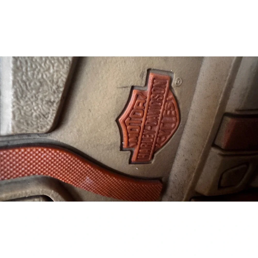 Harley-Davidson Mens Woodridge Work‎ Boots Nu Buck Leather D93379 Preloved  10.5